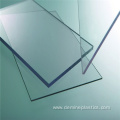 Anti scratch transparent polycarbonate sheet baffle